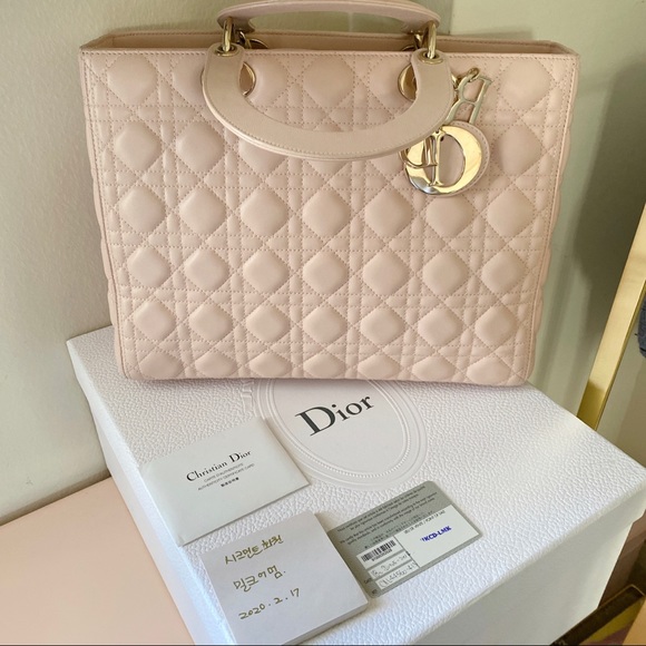 Dior lady bag Large size (Authentic) - Picture 7 of 8